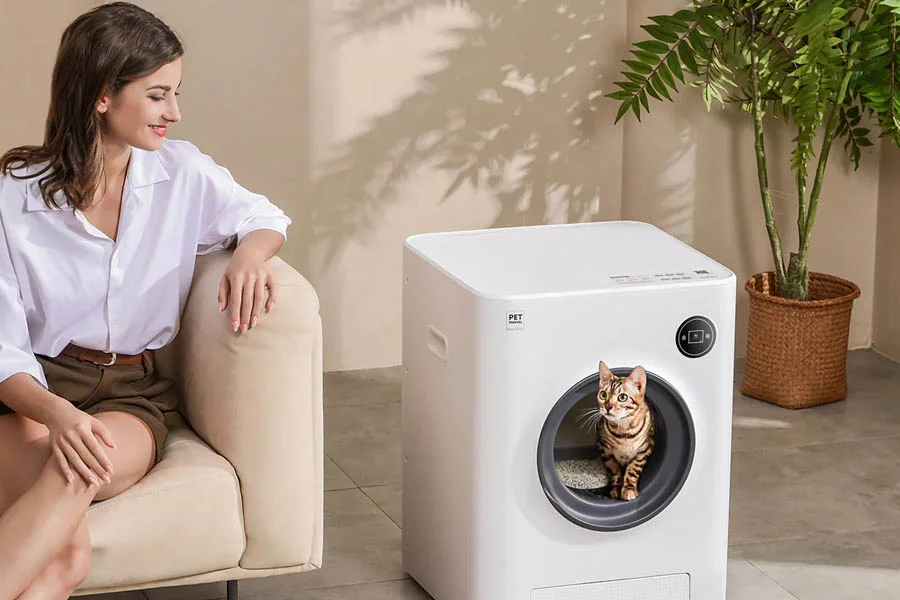 robotic kitty litter box